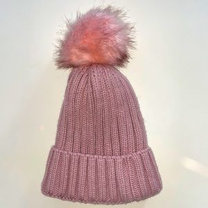 Pink beanie